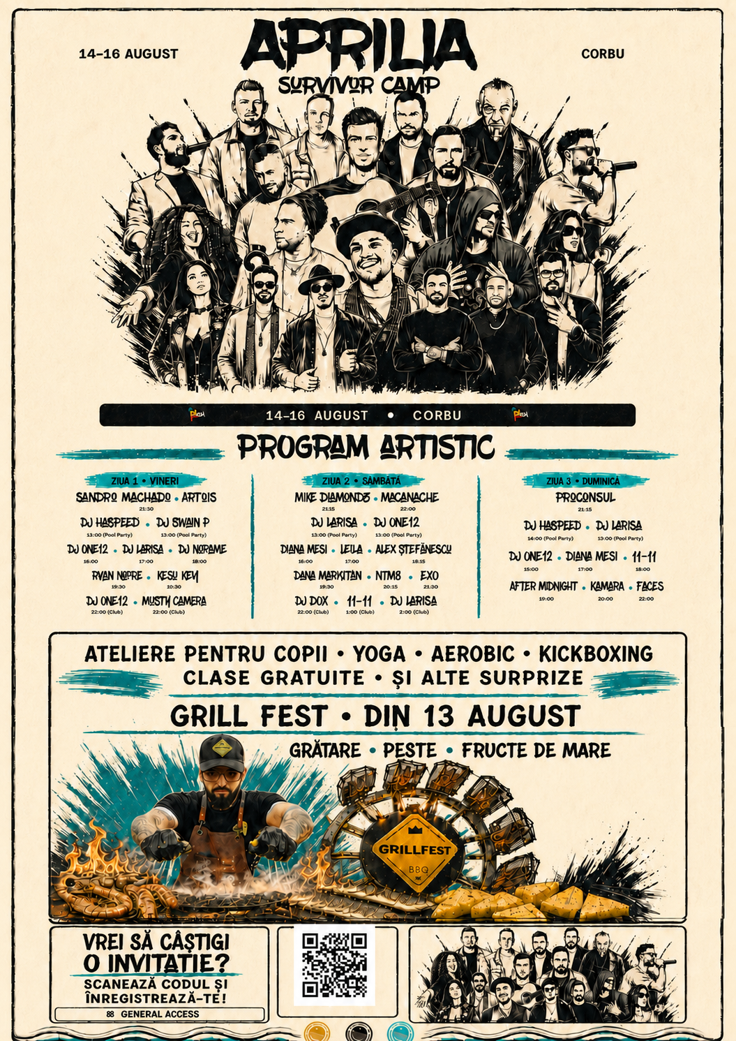 Aprilia Survivor Camp & Grill